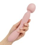 Вібромасажер Good Vibes Only - SIMI Double-Sided Wand Vibrator Soft Silicone - Pink - Зображення 8