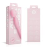 Вібромасажер Good Vibes Only - SIMI Double-Sided Wand Vibrator Soft Silicone - Pink - Зображення 10