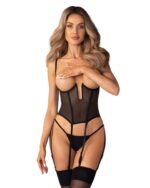 Корсет Obsessive Euphori corset L/XL