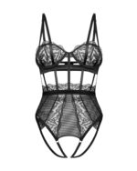 Боді Obsessive Hersis crotchless teddy L/XL - Зображення 9