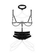 Портупея Obsessive Premisis Black harness S/M/L - Зображення 2