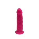 Фалоімітатор з вібрацією SilexD Henry Vibro Pink (MODEL 2 size 7in) + LRS, діаметр 4,4 см - Зображення 3