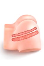 Смоктальна вагіна-мастурбатор Real Body Real Nina, вагіна та анус, з вібрацією і звуком - Зображення 8