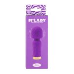 Вібромасажер M’Lady Mini Vibrating Wand Purple - Зображення 5