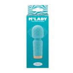 Вібромасажер M’Lady Mini Vibrating Wand Teal - Зображення 3