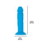 Набір фалоімітаторів ADDICTION Silly Willy 3.3” Silicone Dildo, 3 кольори, 12 шт - Зображення 10