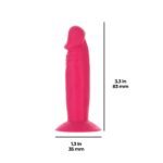 Набір фалоімітаторів ADDICTION Silly Willy 3.3” Silicone Dildo, 3 кольори, 12 шт - Зображення 11