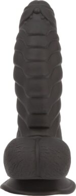 Фалоімітатор ADDICTION Ben 7" Dildo With Balls Black, віброкуля в подарунок - Зображення 3