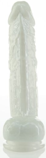 Фалоімітатор ADDICTION Pearl 8.5" Dildo with Balls, віброкуля в подарунок - Зображення 2